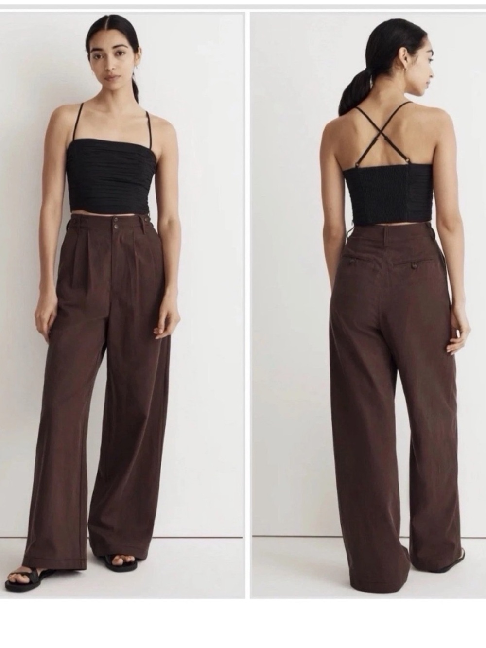 NWT Madewell Harlow Wide leg